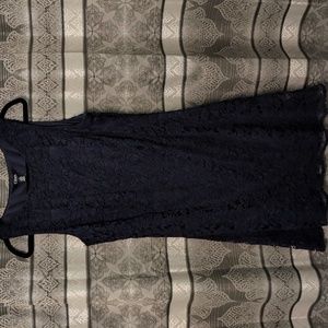 Navy Lace Dress
